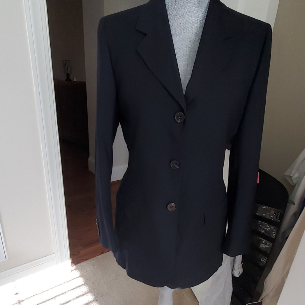 nwt ladies navy Giorgio's of palm beach blazer 10 - Picture 1 of 8